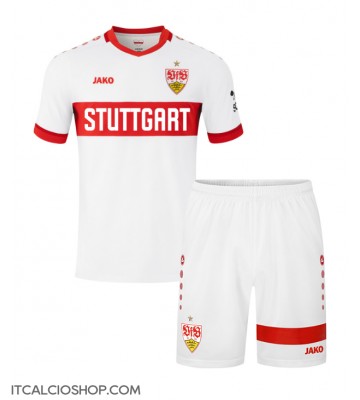 Stuttgart Prima Maglia Bambino 2024-25 Manica Corta (+ Pantaloni corti)